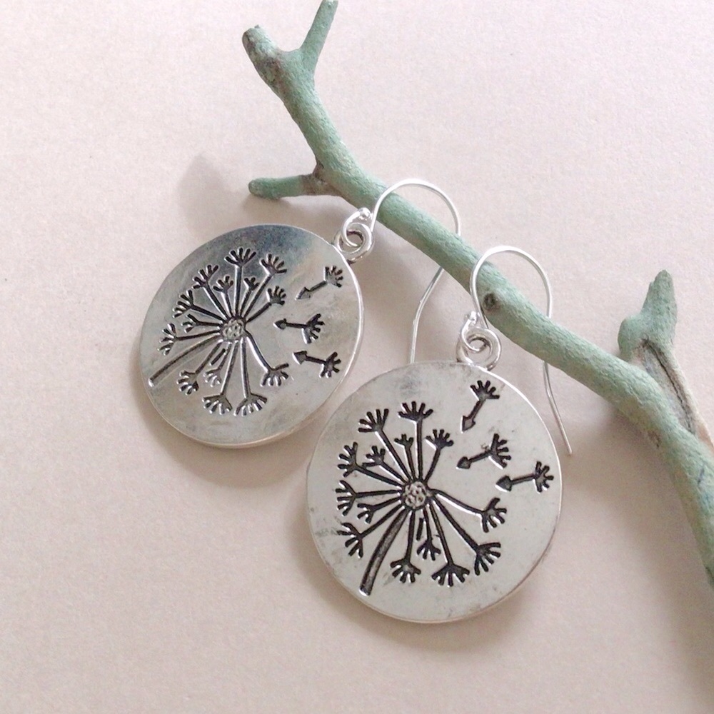 New Sundance charm Dandelion earrings - Picture 3 of 10